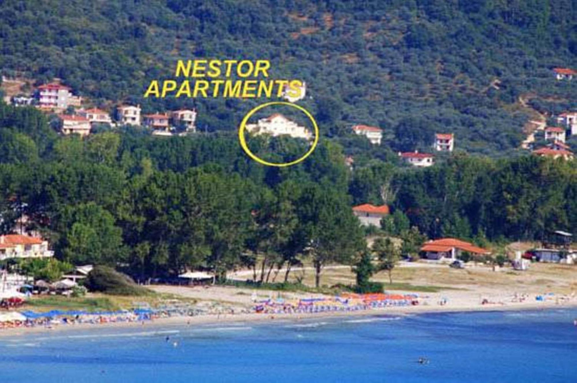 Nestor Apartments Chrysi Ammoudia Exteriér fotografie